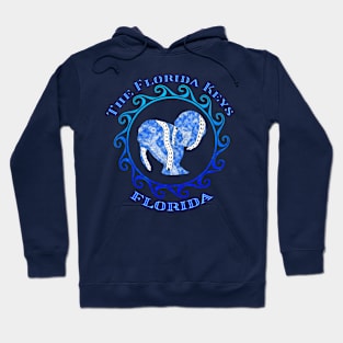 The Florida Keys Florida Vacation Tribal Manatees Hoodie